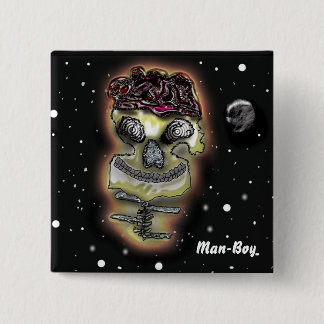 Man-jongen Button