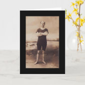 Man Kaart (Gele Bloem)