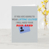 Man Kaart Verjaardag Kaart (Gele Bloem)