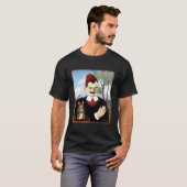 "Man & Kat" door Henri Rousseau T-shirt (Voorkant volledig)