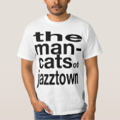 man katten 3 t-shirt (Voorkant)