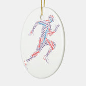 Man Keramisch Ornament (Links)