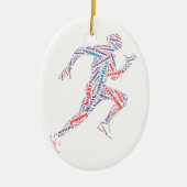 Man Keramisch Ornament (Voorkant)