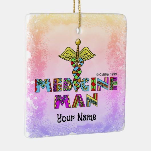 Man Keramisch Ornament (Rechts)