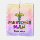 Man Keramisch Ornament (Links)