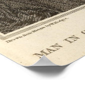 Man, kerstgeluid, Chili Poster (Hoek)