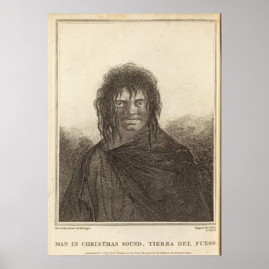 Man, kerstgeluid, Chili Poster (Voorkant)