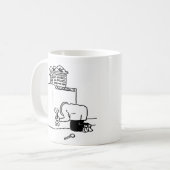 Man Koffie-Mok wasmachine repareren Koffiemok (Voorkant links)