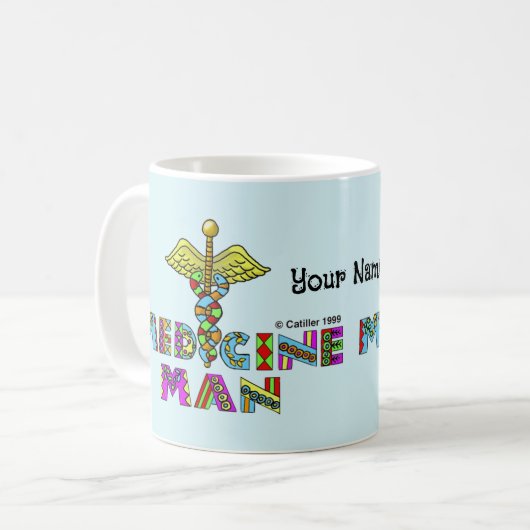 Man Koffiemok (Voorkant links)