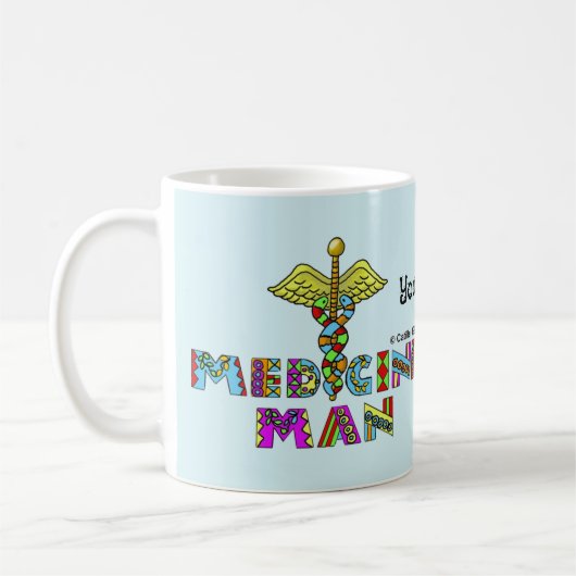 Man Koffiemok (Links)