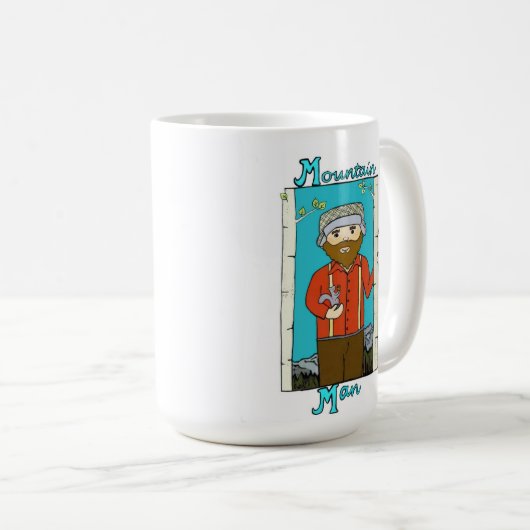 Man Koffiemok (Voorkant rechts)