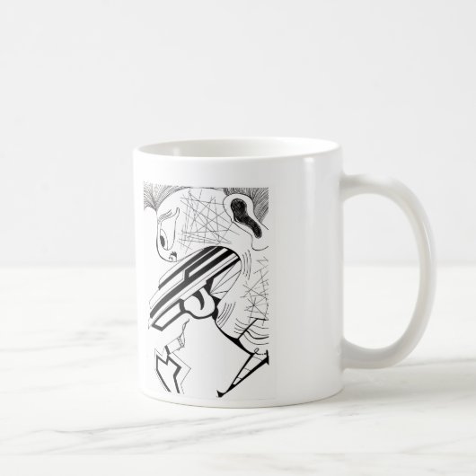 Man Koffiemok (Rechts)