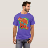 Man lachen (artistieke zelfportret) t-shirt (Voorkant volledig)