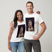 Man langs de zijderoute, detail van de t-shirt (Unisex)