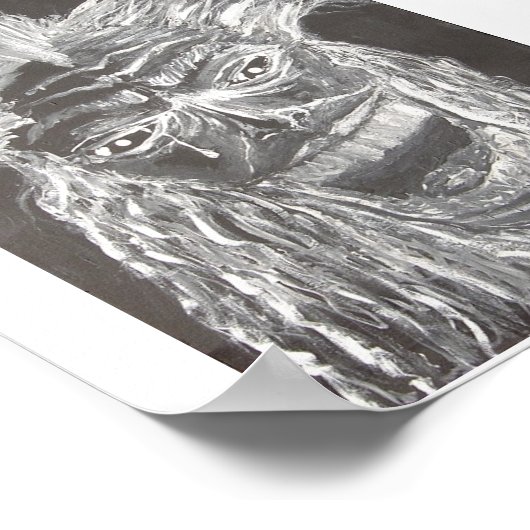 MAN LAUGHEDEN TOTDAT HET HURT POSTER (Hoek)