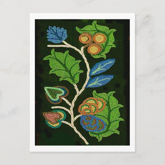 Man Leggings Native American Fine Art Briefkaart (Voorkant)