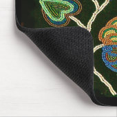 Man Leggings Native American Fine Art Muismat (Hoek)