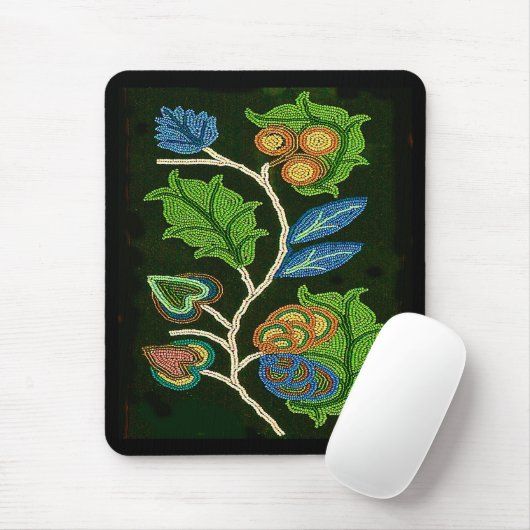 Man Leggings Native American Fine Art Muismat (Met muis)