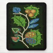 Man Leggings Native American Fine Art Muismat (Voorkant)