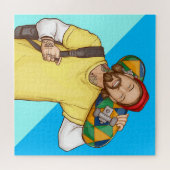 man legpuzzel (Horizontaal)