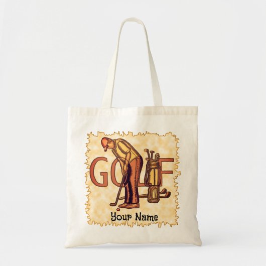 Man letters tote bag (Voorkant)