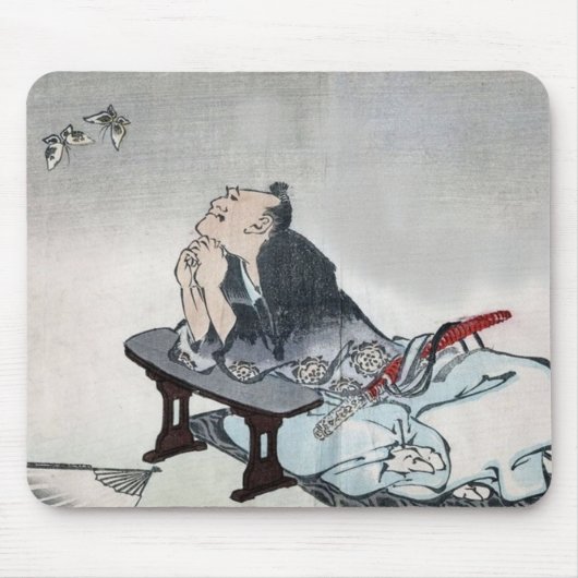 Man leuk Natuur Mousepad Muismat (Voorkant)