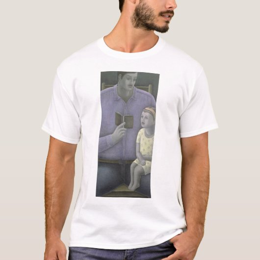 Man lezing naar Girl 2003 T-shirt (Voorkant)