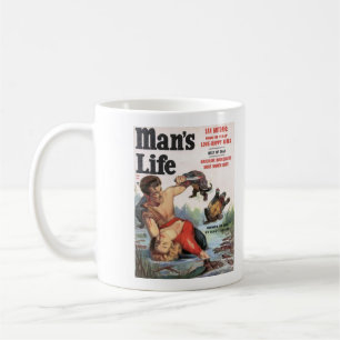 Man Life Turtle Hoesje Mok