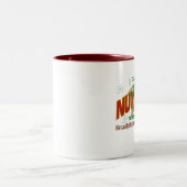 man logo tweekleurige koffiemok (Center)