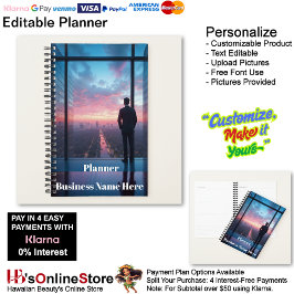 Man Looking Out Window Text Scheduling Projects 2 Planner