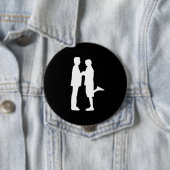 Man Love Ronde Button 4,0 Cm (In situ)