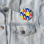 Man Loves Ronde Button 5,7 Cm (In situ)