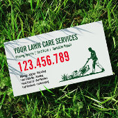 Man maaien gras garen zorg tuinieren landschap visitekaartje