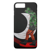 man maan Case-Mate iPhone case (Achterkant)