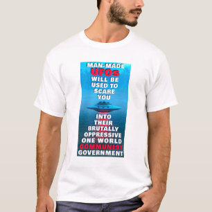 Man-made UFO's (licht) T-shirt