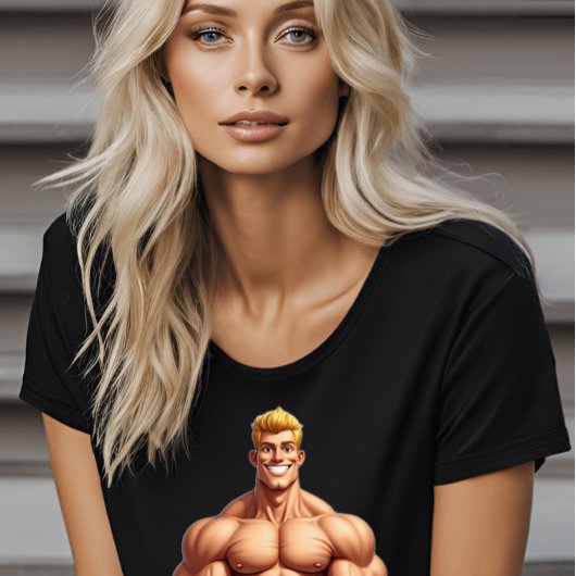 Man Maid grappig nieuwigheidscadeau voor haar T-shirt