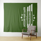 Man man man verjaardag Booth banner Tapestry Wandkleed (In Situ (horizontaal))