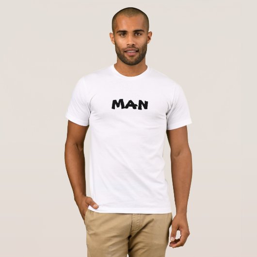 MAN - MAN T T-SHIRT (Voorkant volledig)