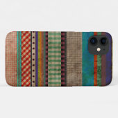 Man mannelijk moderne grungy iPhone hoes (Achterkant (horizontaal))