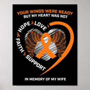 Man Mannen ter nagedachtenis van mijn vrouw Leukem Poster