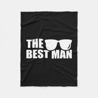 Man mannen vrijgezellenfeest performance  fleece deken