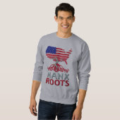 Man Manx American Sweatshirt (Voorkant volledig)