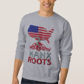 Man Manx American Sweatshirt (Voorkant)