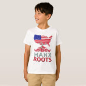 Man Manx Amerikaans Kinder T-shirt (Voorkant volledig)
