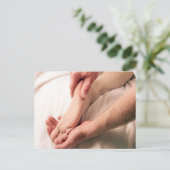 Man Massaging Male Foot Briefkaart (Staand voorkant)