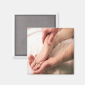 Man masseren mannenvoet magneet (Voorkant / Achterkant)