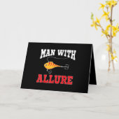 Man met alle Geviste rek Kaart (Gele Bloem)