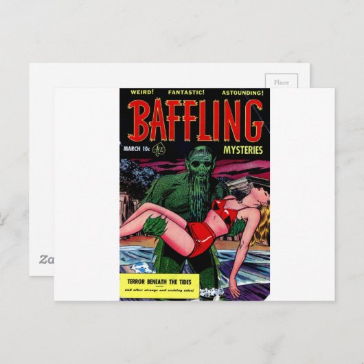 Man met baard briefkaart (Voorkant / Achterkant)