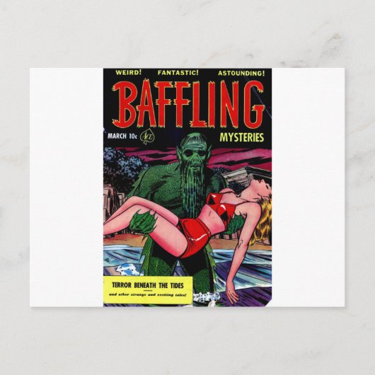 Man met baard briefkaart (Voorkant)