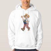 Man met bijbel hoodie (Voorkant)